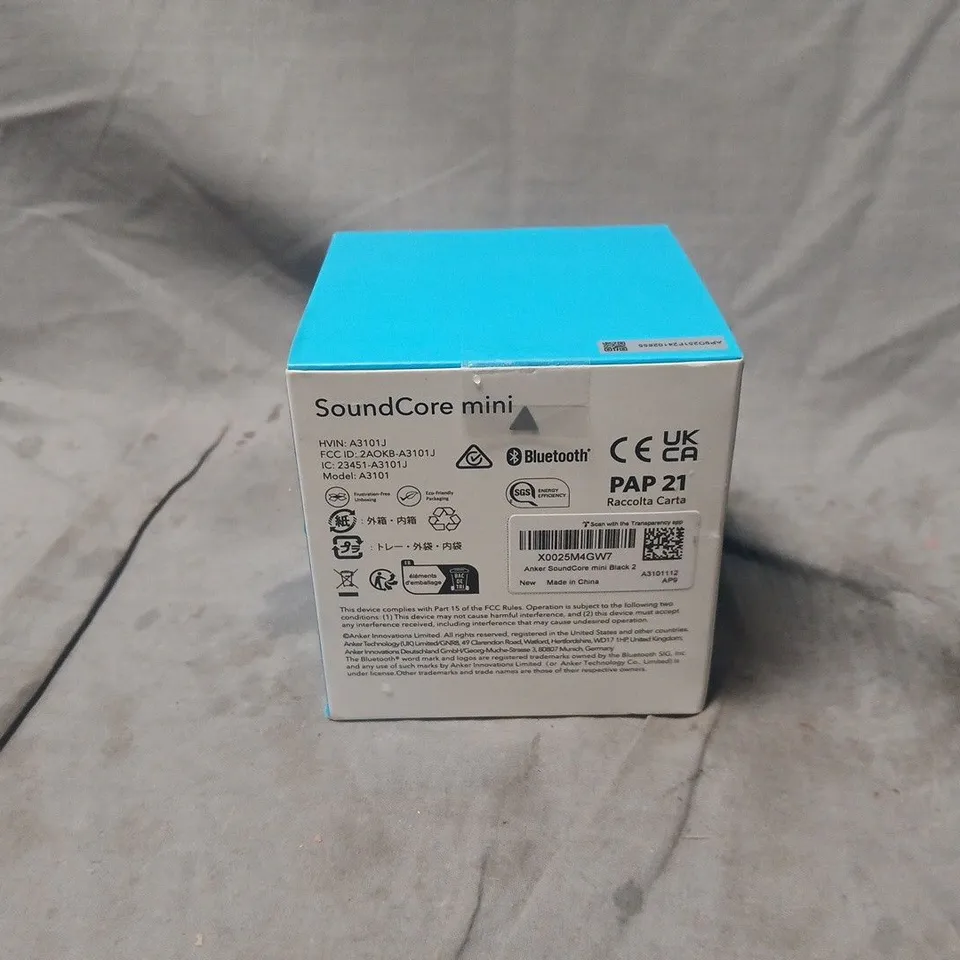 BOXED AND SEALED ANKER SOUNDCORE MINI