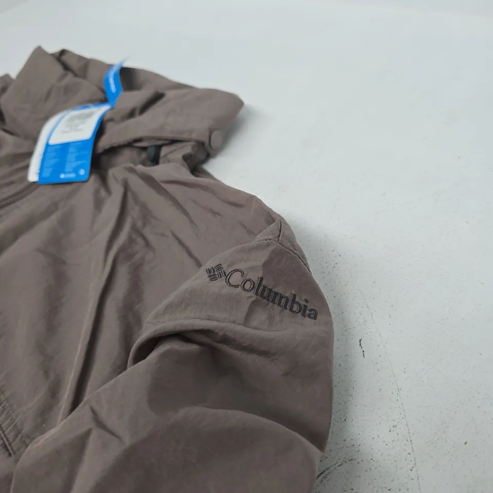 COLUMBIA WOMEN'S PARACUT II WINDBREAKER – BROWN, SIZE S