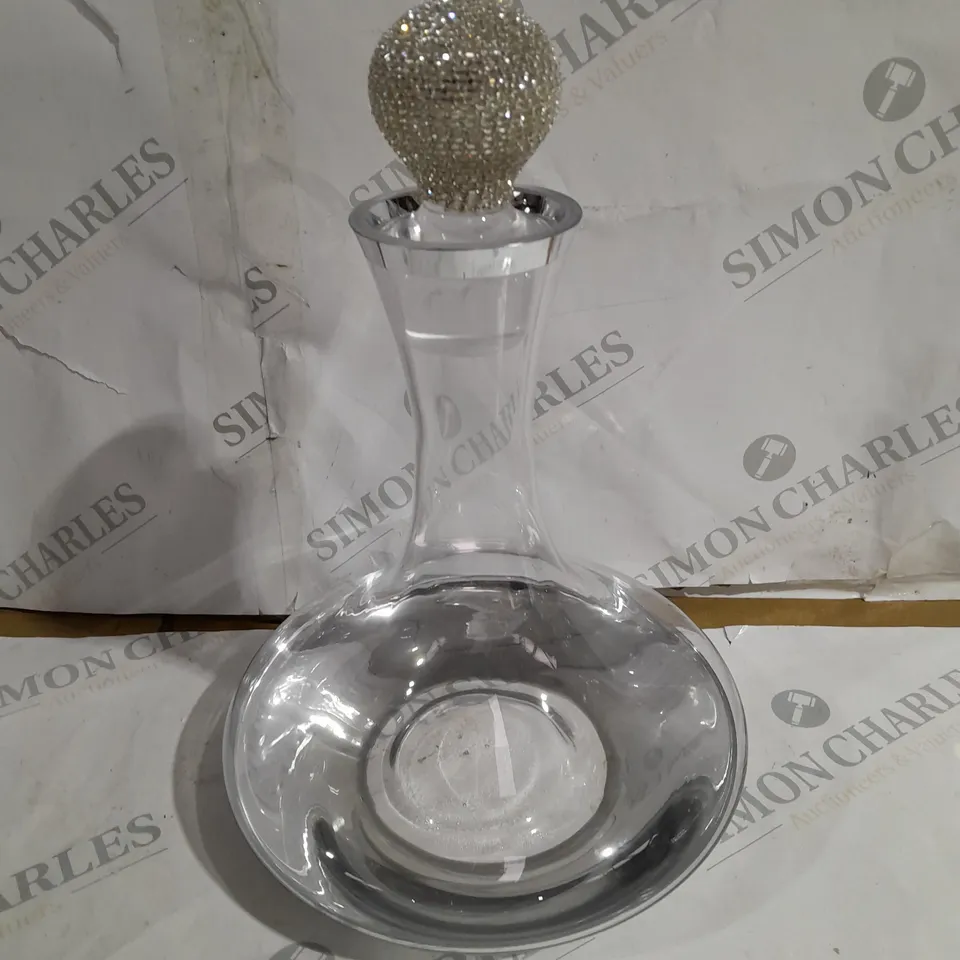 BOXED JM BY JULIEN MACDONALD WINE DECANTER