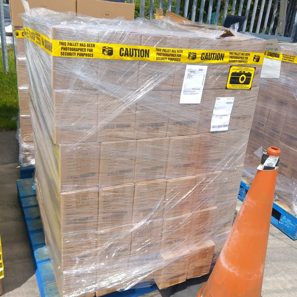 PALLET OF APPROXIMATELY 70 BOXES OF SIX BRAND NEW BOXED MIXX 0X1 WIRED ON-EAR HEADPHONES(TOTAL 420 PAIRS OF HEADPHONES)