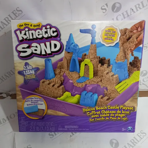 KINETIC SAND DELUXE BEACH CASTLW PLAYSET