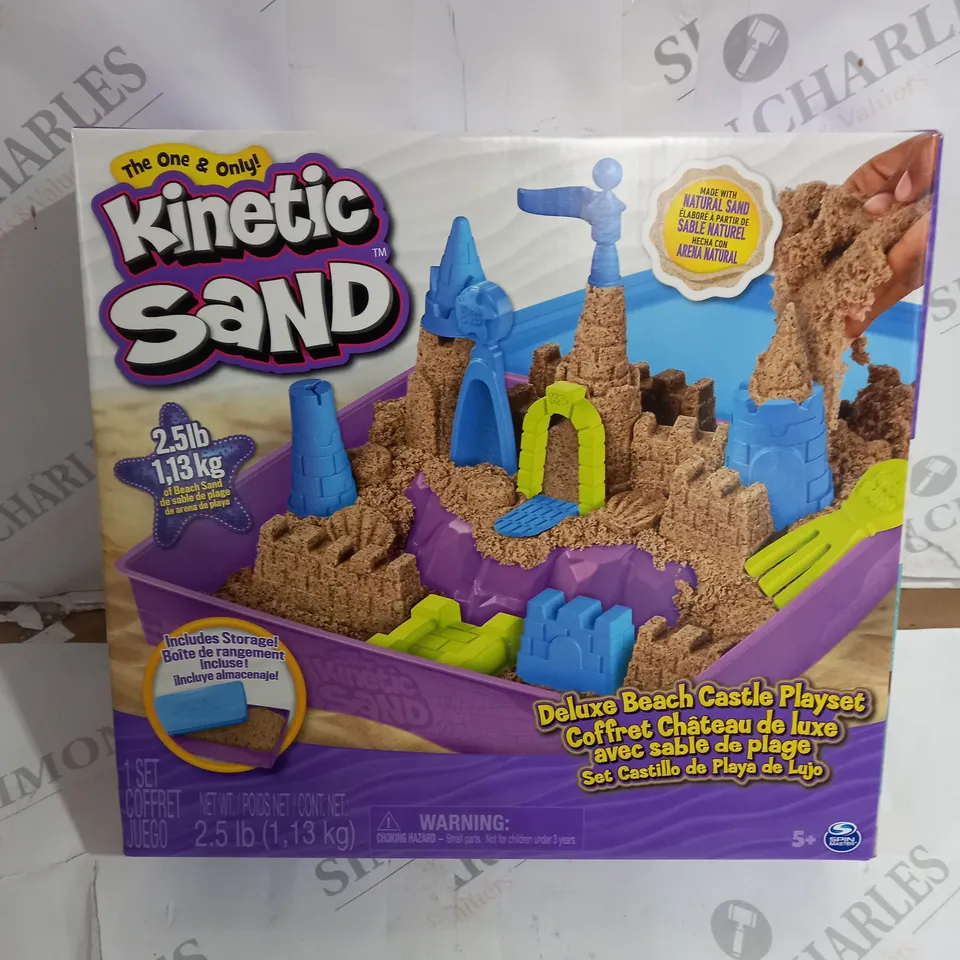 KINETIC SAND DELUXE BEACH CASTLW PLAYSET