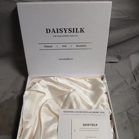 DAISYSILK MULBERRY SILK PILLOWCASE – NATURAL