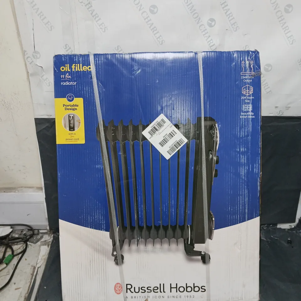 RUSSELL HOBBS OIL FILLED 2.5KW RADIATOR 