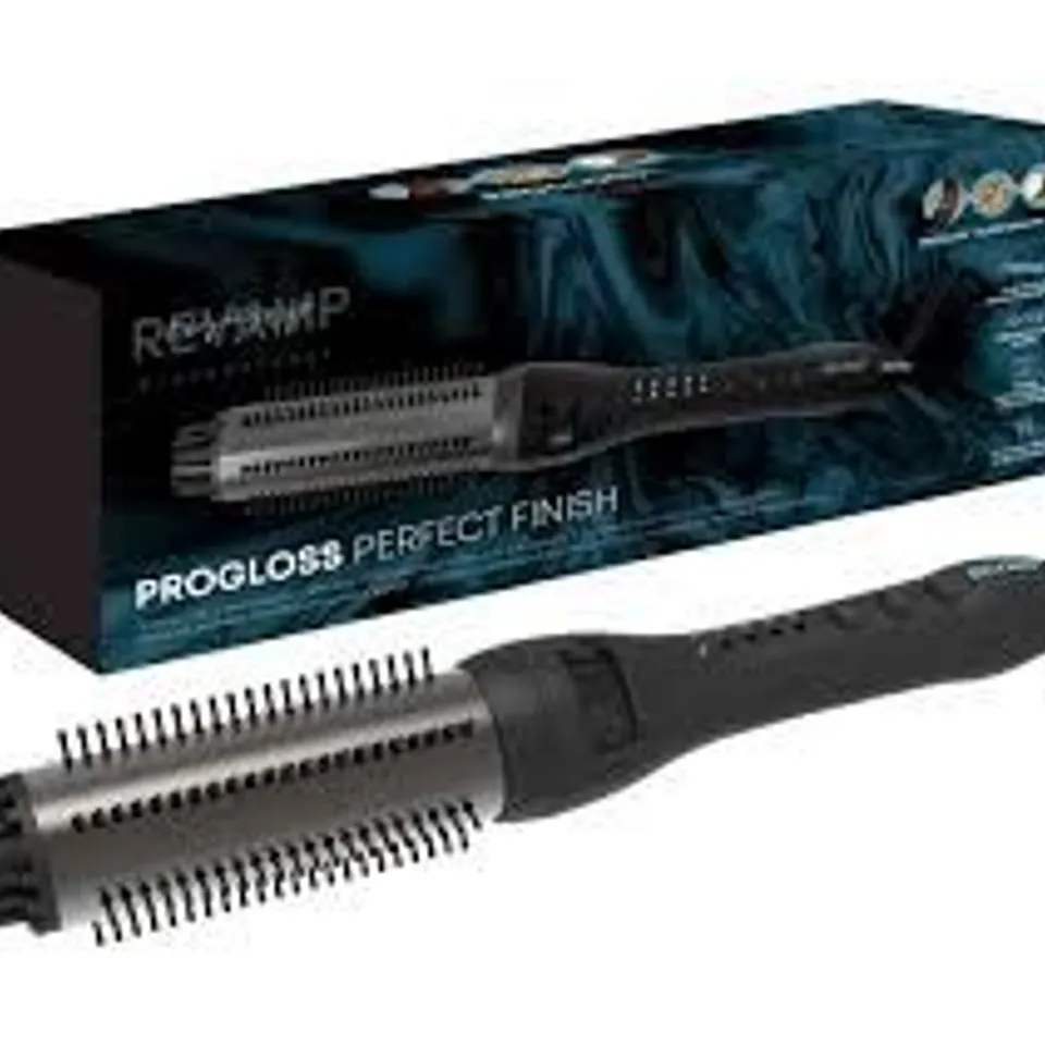 BOXED REVAMP PROGLOSS BIG VOLUME AND WAVE HOT CERAMIC BRUSH