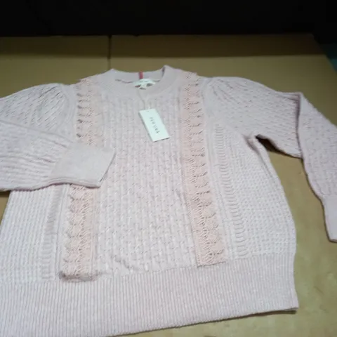PER UNA PINK KNITTED JUMPER - 18