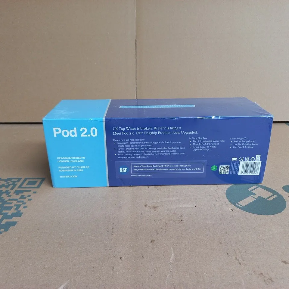 WATER2 POD 2.0 FILTER SEALED