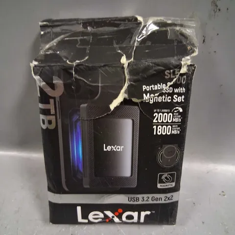 BOXED LEXAR 2TB PORTABLE SSD