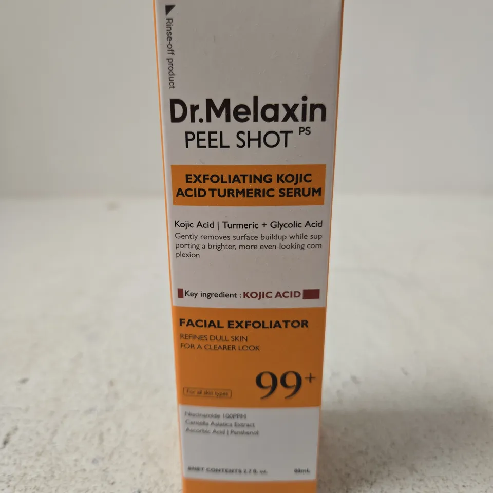 DR. MELAXIN PEEL SHOT FACIAL EXFOLIATOR SERUM - 80ML