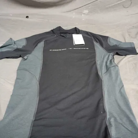 NIKE MEN'S TOP – NAVY/CHARCOAL SIZE M 
