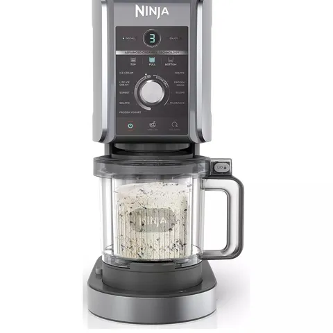 BOXED NINJA CREAMI DELUXE ICE CREAM AND FROZEN TREAT MAKER - NC501UK