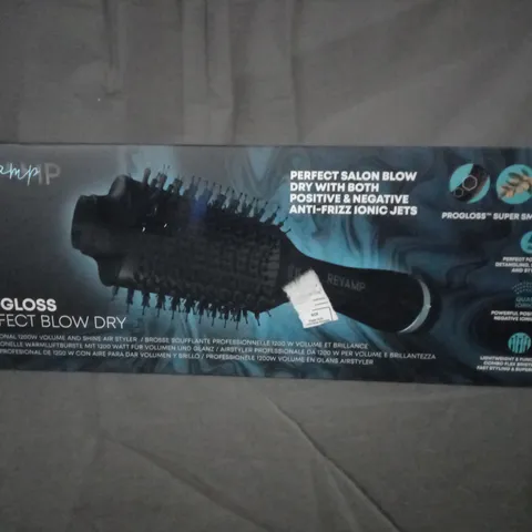 BOXED REVAMP PROGLOSS PERFECT BLOW DRY