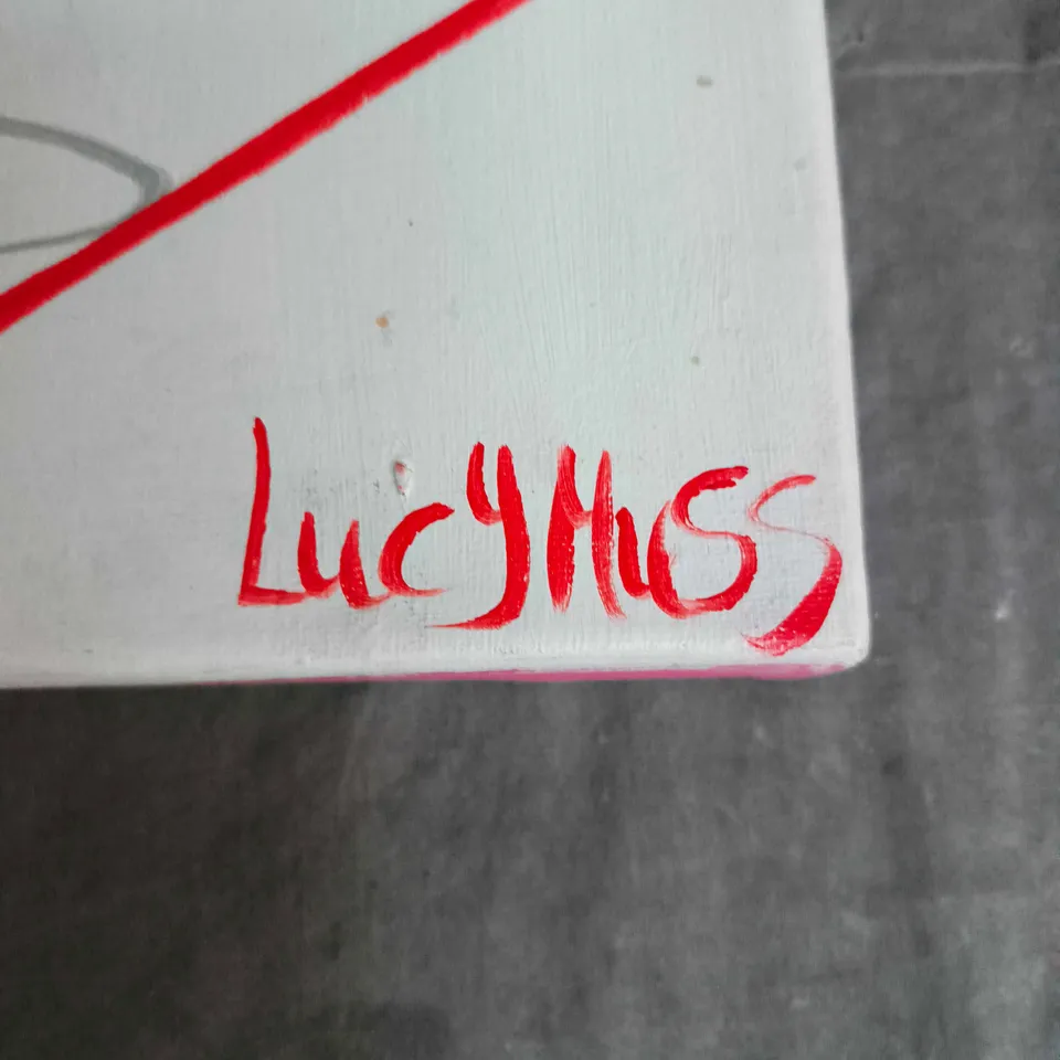 LUCY MUSS SHRIMPS FOR SIX PAINTED CANVAS 