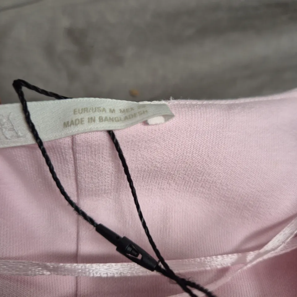 WOMEN'S PINK SLEEVELESS VEST/BLAZER WITH BUTTON CLOSURE