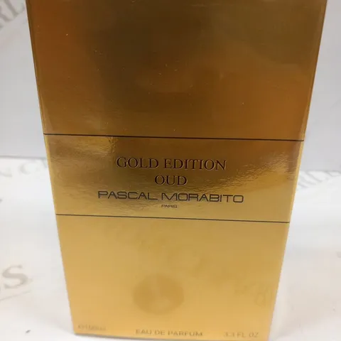 BOXED AND SEALED GOLD EDITION OUD PASCAL MORABITO EAU DE PARFUM 100ML