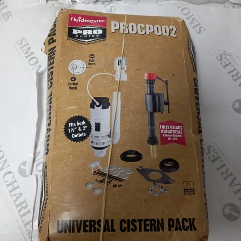 Fluidmaster PRO Cistern Refurbishment Kit with Dual Flush Valve and Inlet Valve PROCP002