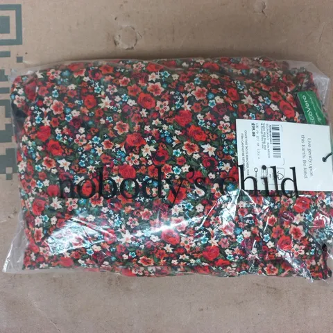 BAGGED NOBODY'S CHILD SOPHIA MIDI DRESS IN RED SIZE UK 10