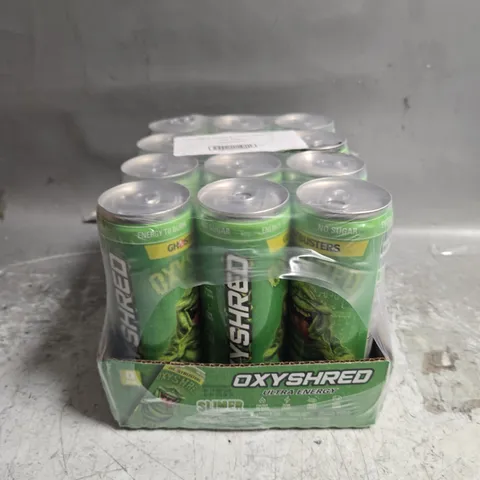 PACK OF 12 EHP LABS OXYSHRED ULTRA ENERGY