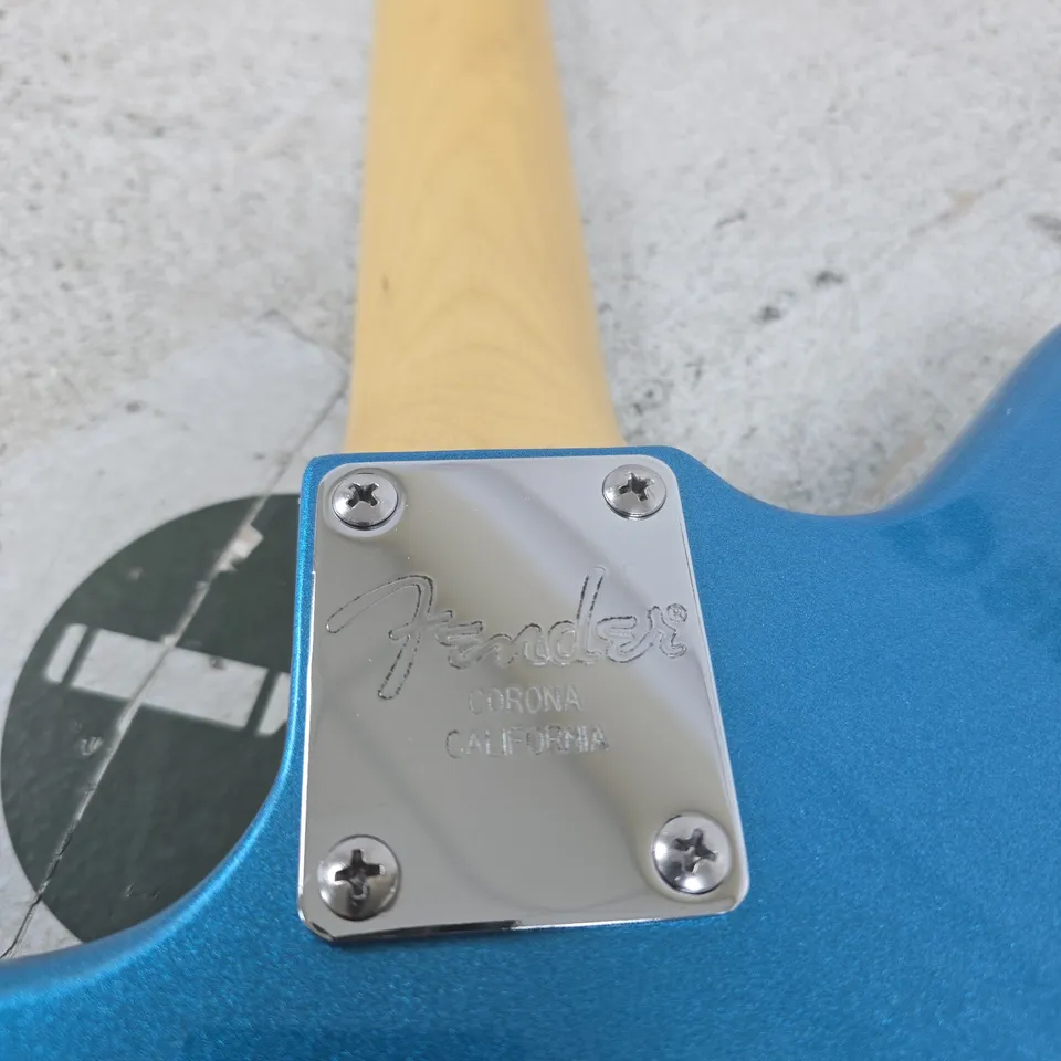 FENDER JAZZMASTER – BLUE, CORONA CALIFORNIA BRANDING