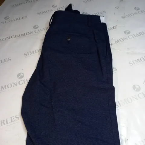 BURTONS SKINNY FIT NAVY MARI SUIT TROUSERS SIZE 36R