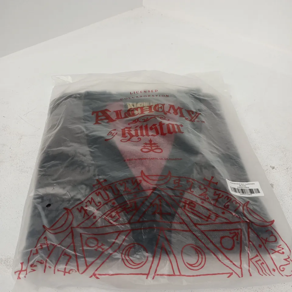BOX OF APPROXIMATELY 20 BRAND NEW ASSORTED KILLSTAR CLOTHING ITEMS INCLUDING ASH DISTRESS KNIT SWEATER AND HEADSTONE KNIT CARDIGAN 