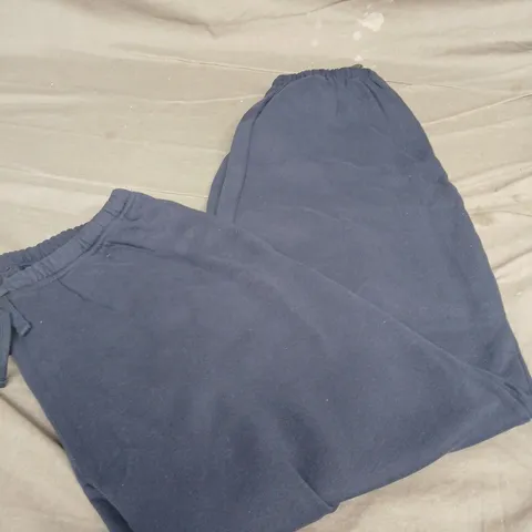 HOLLISTER NAVY BLUE CUFFED JOGGERS SIZE M
