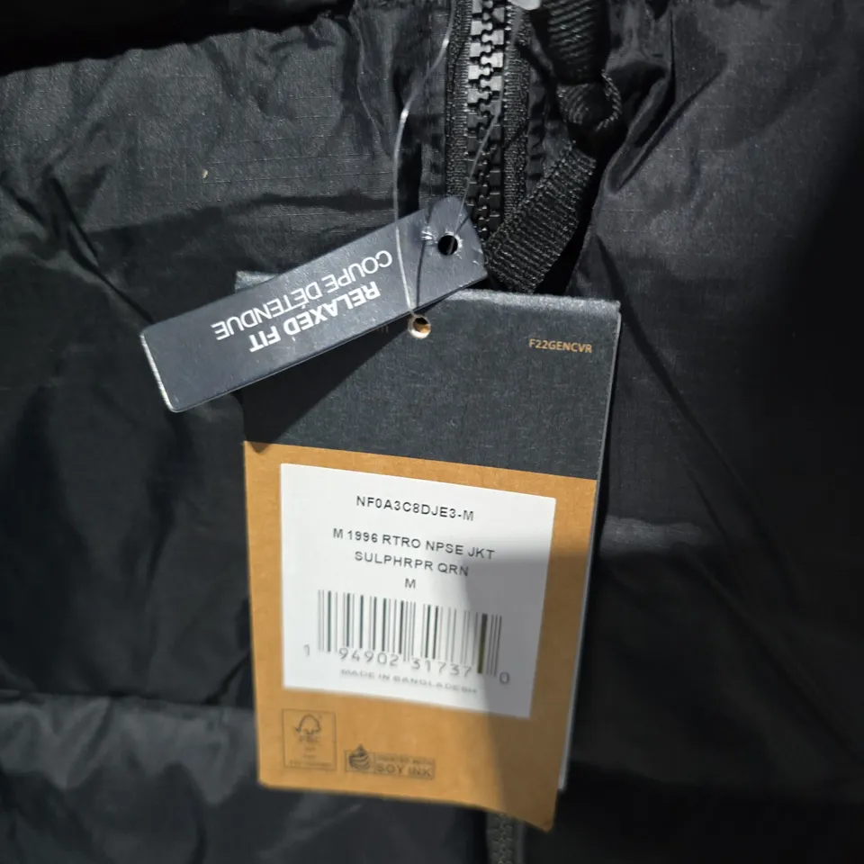 THE NORTH FACE WOMEN'S PUFFER JACKET – BLACK, HOODED, UK 8 (US S)