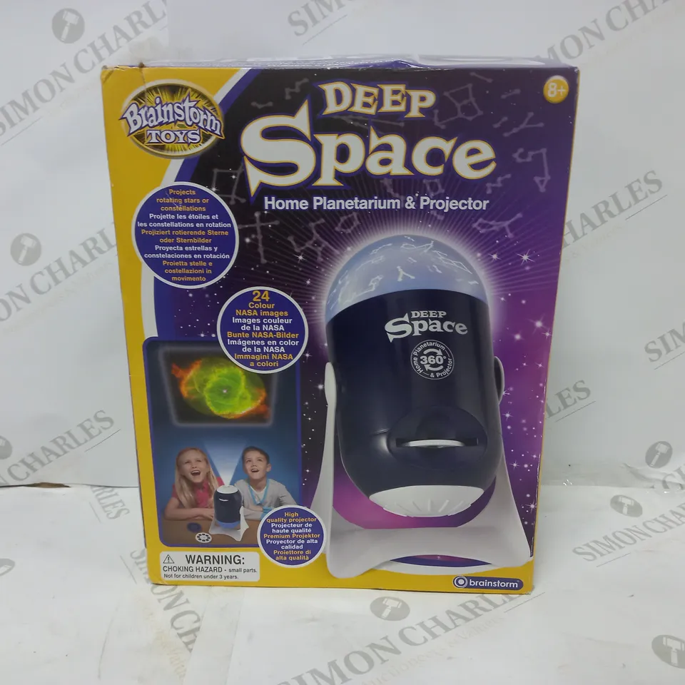 DEEP SPACE HOME PLANETARIUM & PROJECTOR RRP £35.99