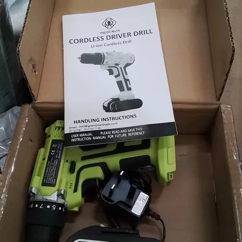 BOXED 18V LITHIUM-ION CORDLESS DRILL