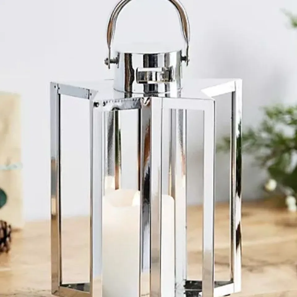 HOME STORIES STAR SHAPED LANTERN 