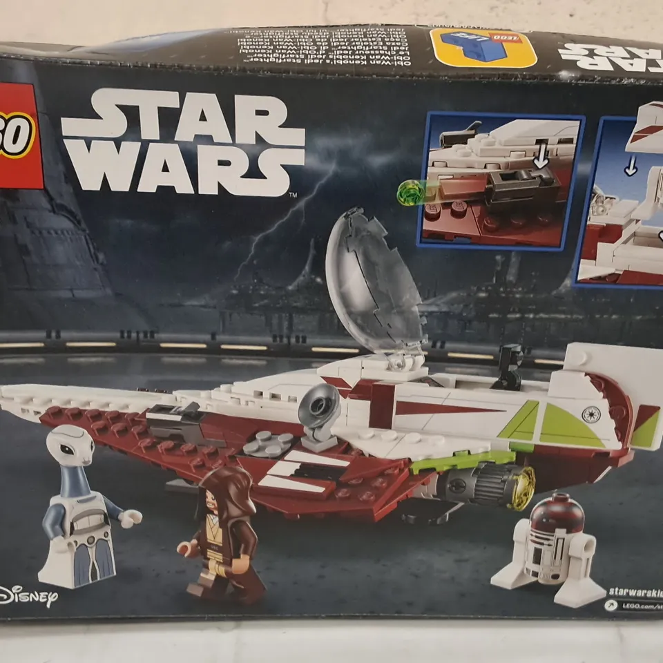 LEGO STAR WARS OBI-WAN KENOBIS JEDI STARFIGHTER