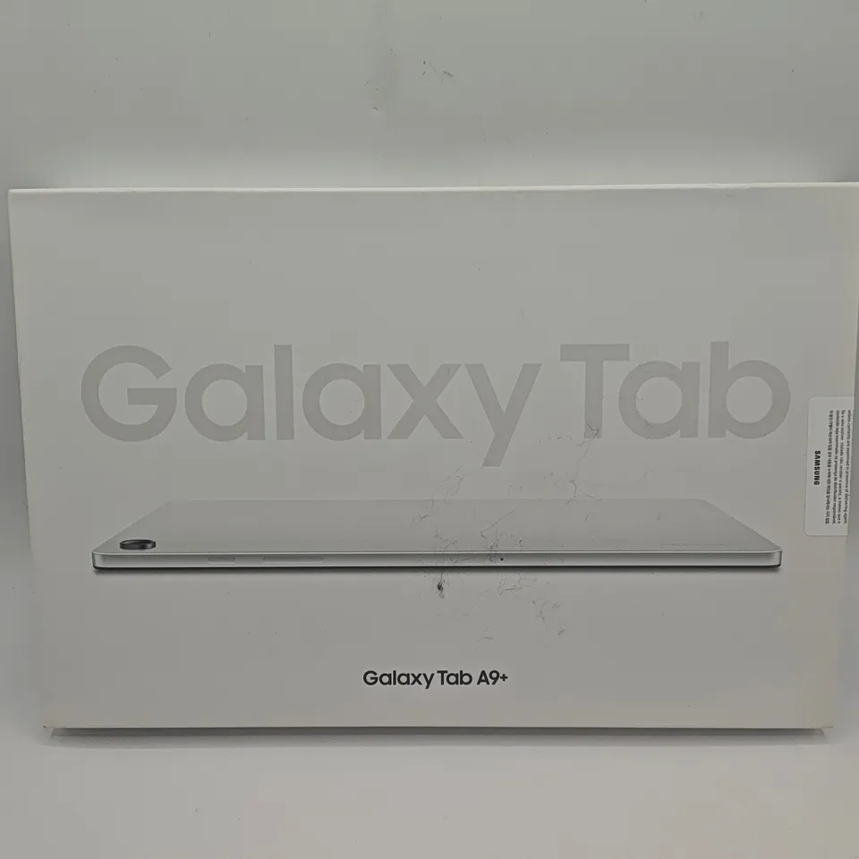 BOXED SAMSUNG GALAXY TAB A9+ 4/64GB IN SILVER - SM-X210
