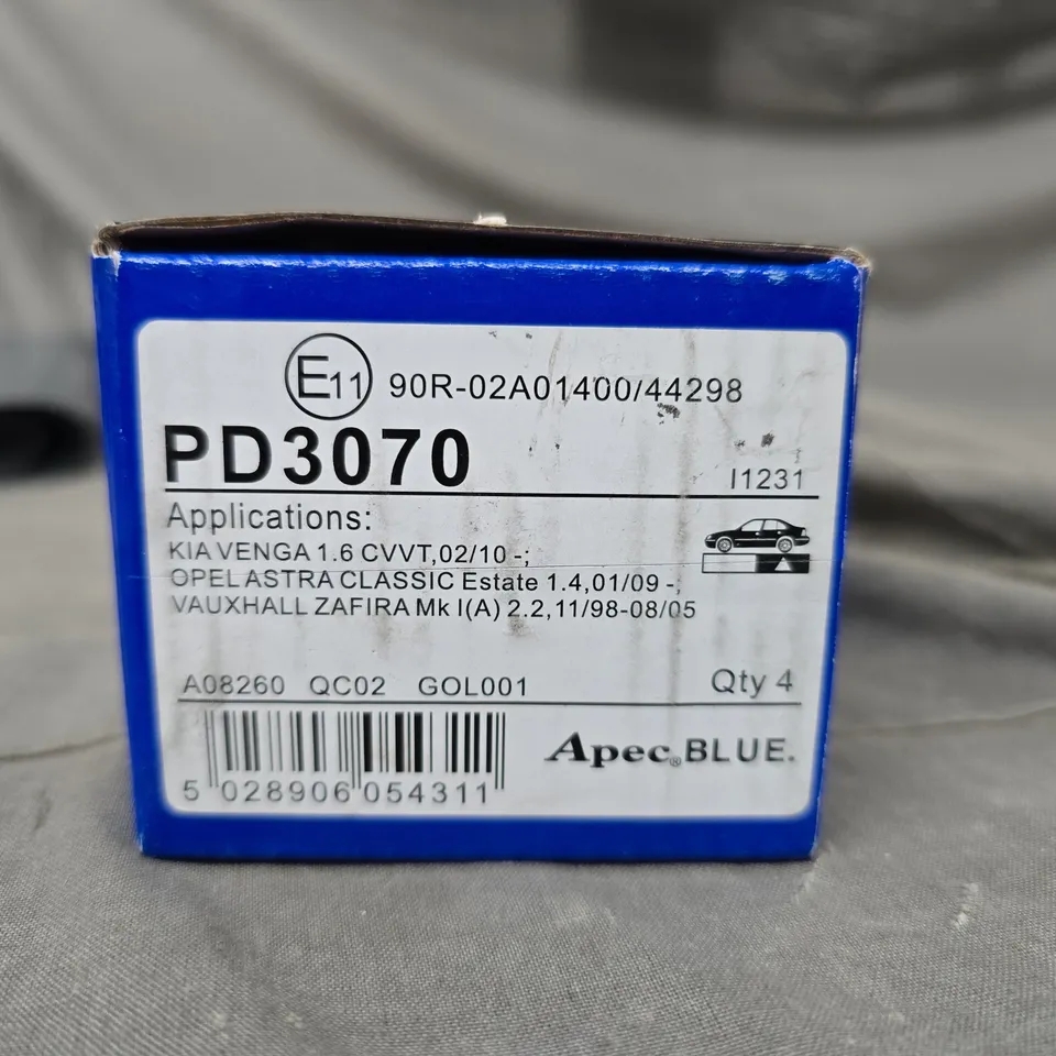 APEC BLUE BRAKE PADS PD3070