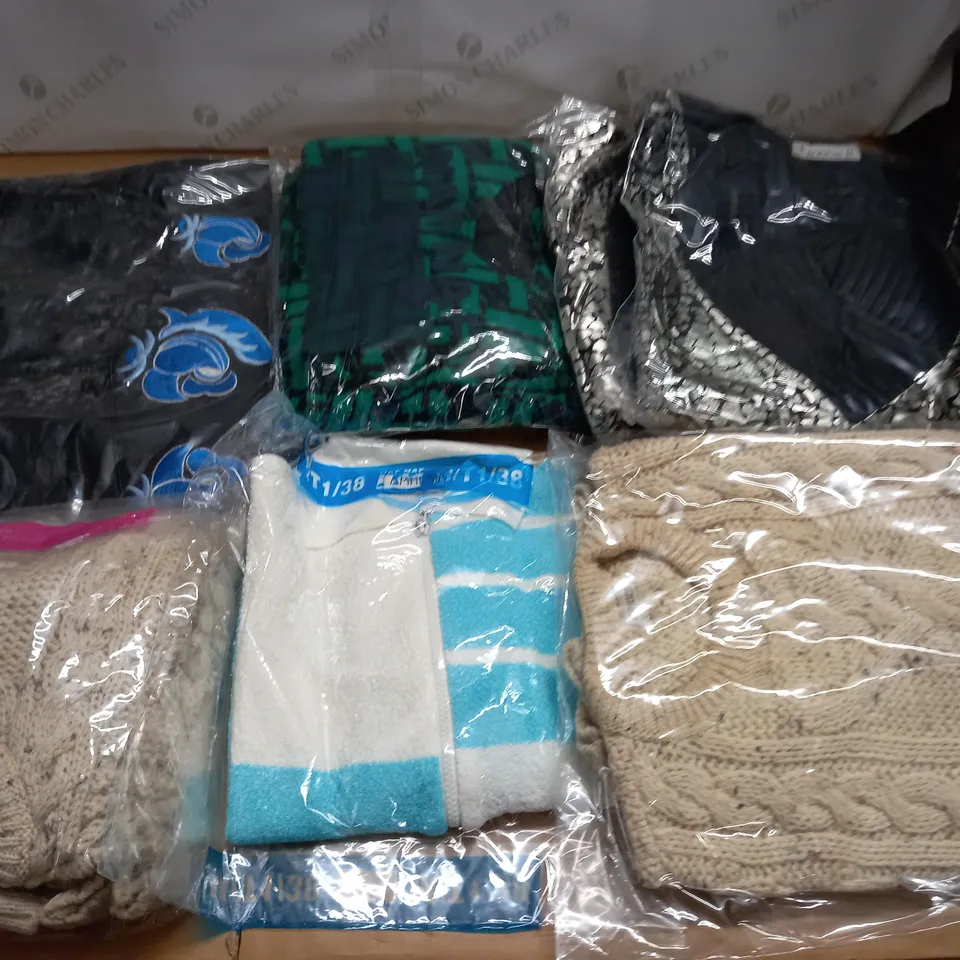 LOT OF APPROXIMATELY 24 ASSORTED AS NEW CLOTHING ITEMS - VARIOUS SIZES