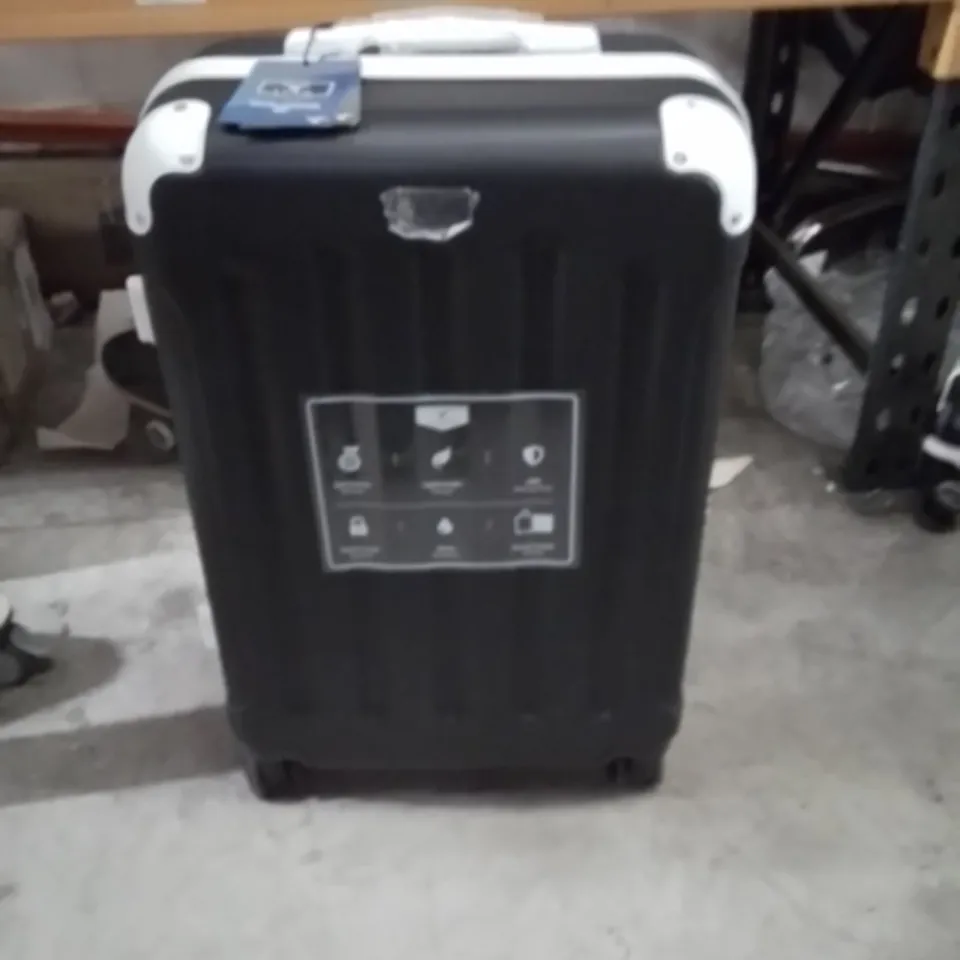 LUGG TRAVEL LUGGAGE SUITCASE BLACK&WHITE