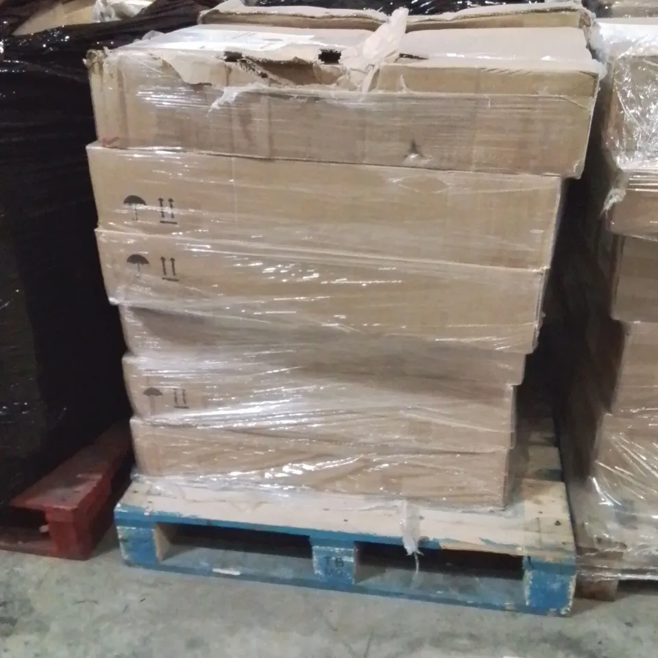 PALLET CONTAINING A LARGE QUANTITY OF BRAND NEW ZORRAS CONSOLE TABLES