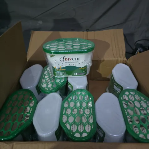 BOX OF 10 DIVCHI INTERIOR DEHUMIDIFIERS UNSCENTED