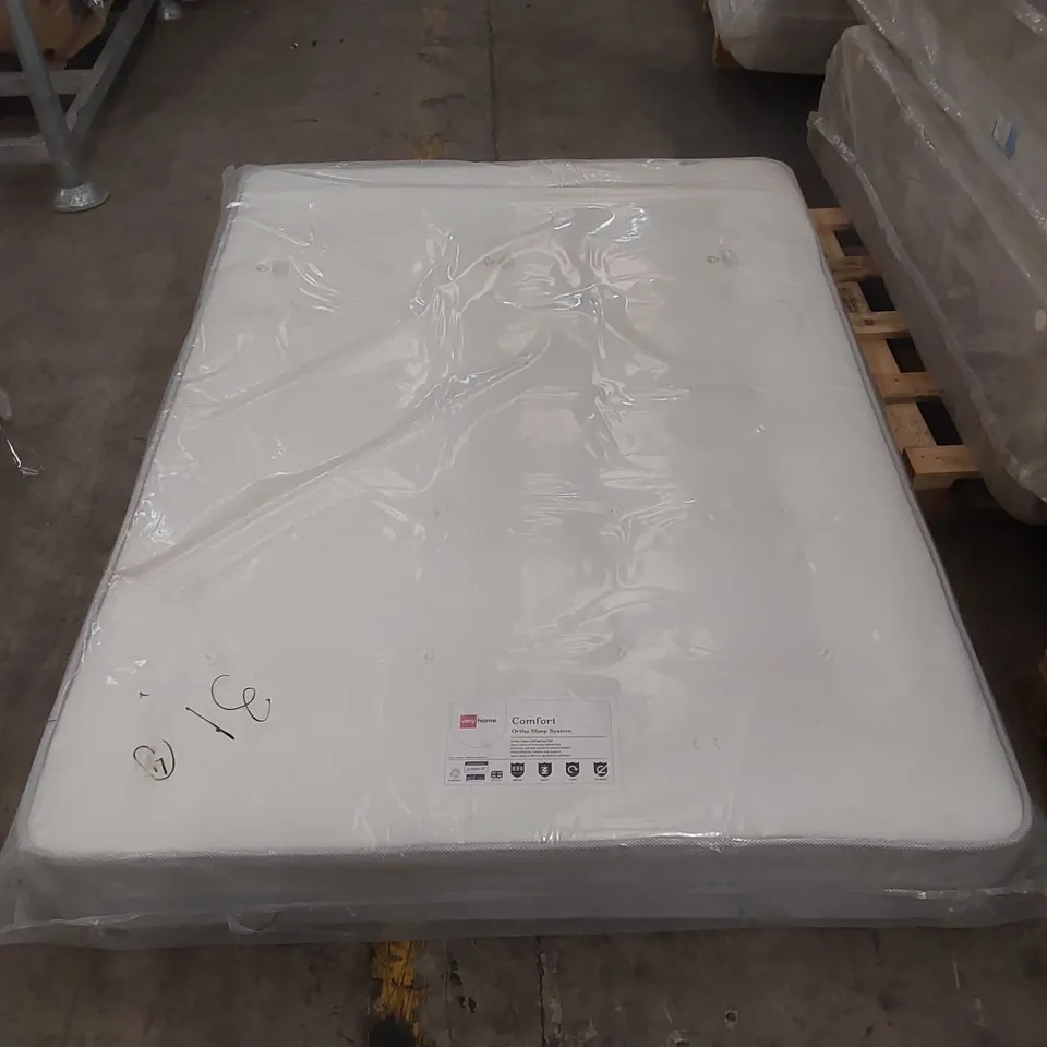QUALITY BAGGED COMFORT ORTHO SLEEP SYSTEM 4'6 DOUBLE MATTRESS 