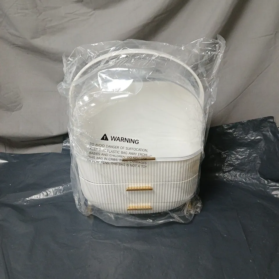 SHEONLY COSMETIC ORGANIZER WHITE BOXED