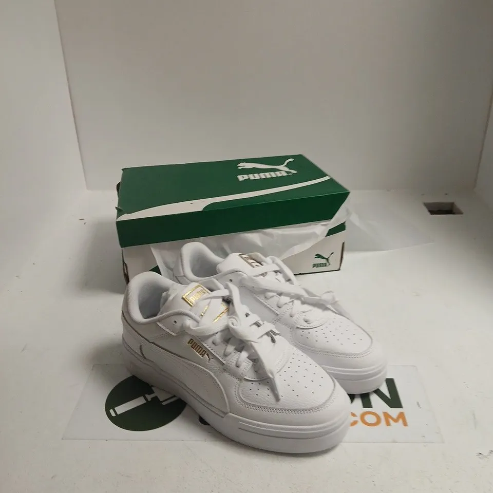 PUMA CA PRO CLASSIC II WHITE SNEAKERS – UK 9 (US 10, EU 43)