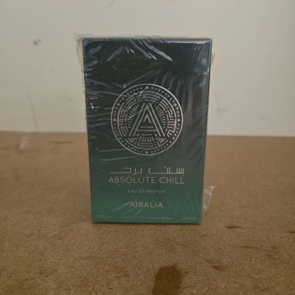 BOXED AND SEALED ABSOLUTE CHILL ATRALIA EAU DE PARFUM 100ML