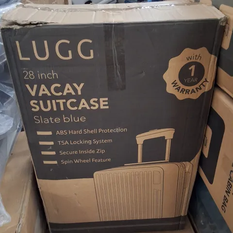 BOXED LUGG 28" VACAY SUITCASE - SLATE BLUE
