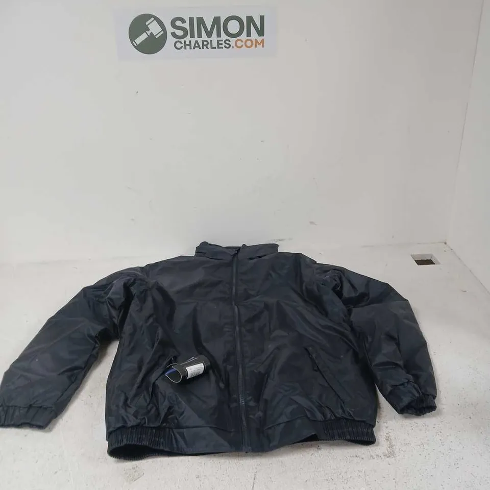 REGATTA PROFESSIONAL BLACK WINDBREAKER JACKET UK M