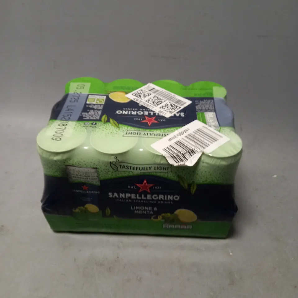 SANPELLEGRINO LIMONTE & MENTA 12X