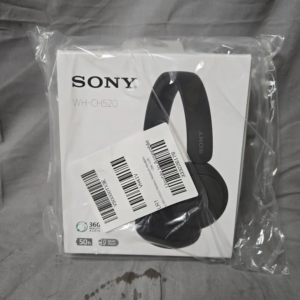 BOXED SONY WH-CH520 WIRELESS BLUETOOTH HEADPHONES