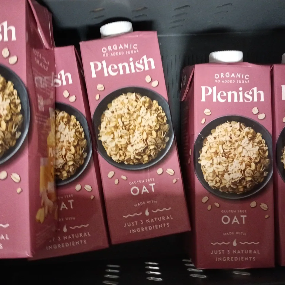 APPROXIMATELY 8 PLENISH GLUTEN FREE OAT DRINK (1L CARTONS)