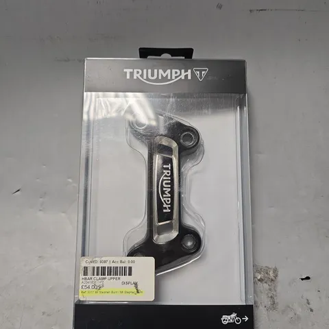 BOXED TRIUMPH HANDLEBAR CLAMP UPPER