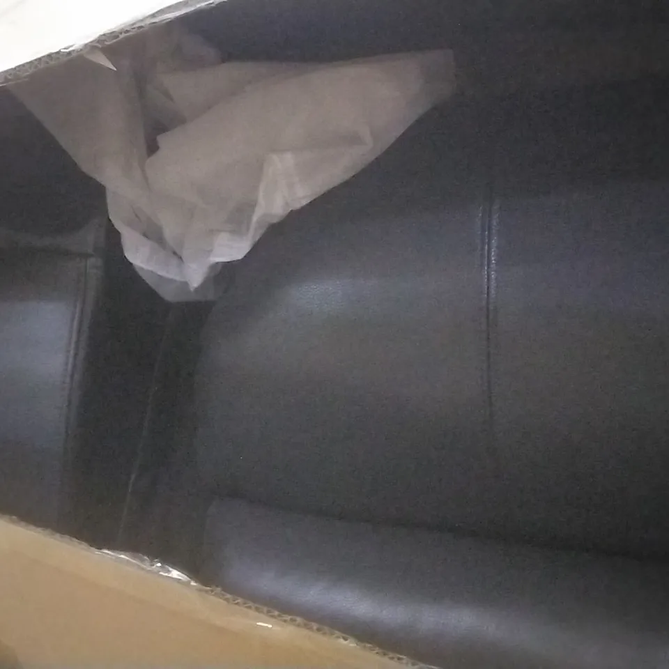 BOXED BLAIR 3 SEATER MANUAL RECLINER SOFA (BOX 1 OF 2)