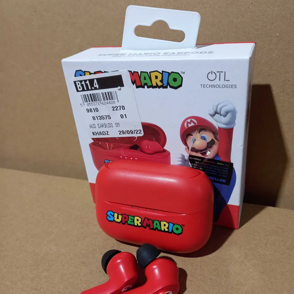 SUPER MARIO WIRELESS EARPODS 
