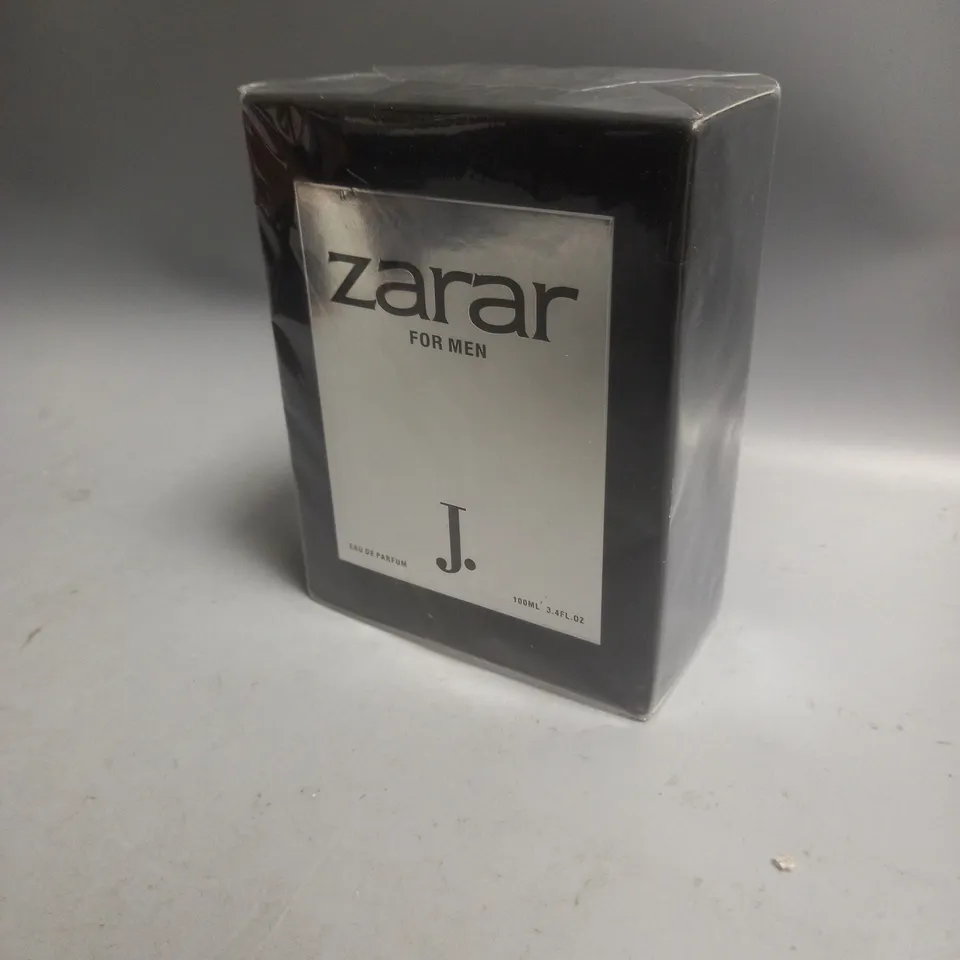 BOXED AND SEALED ZARAR FOR MEN EAU DE PARFUM 100ML